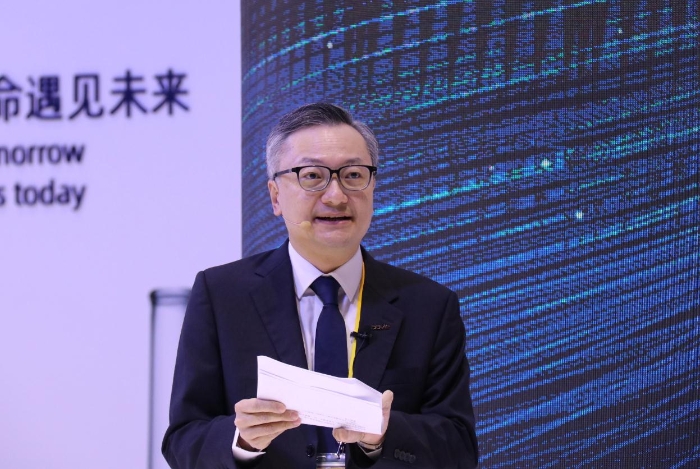 艾伯维中国总经理欧思朗致辞。